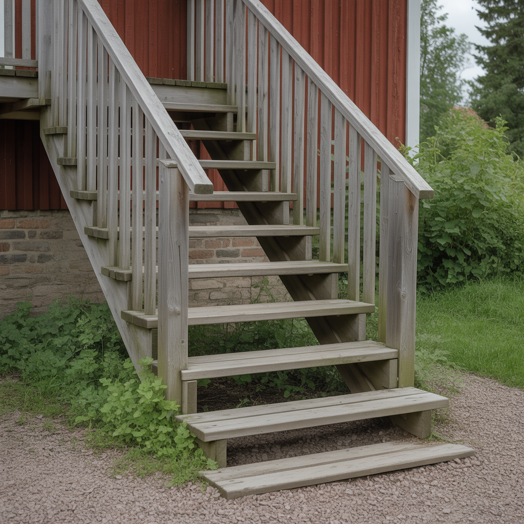 4.Vad paverkar livslangden pa en tratrappa utomhus